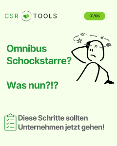 CSRD Omnibus Schockstarre