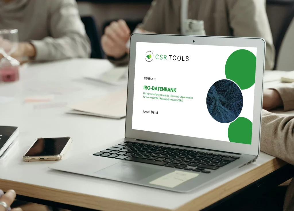 IRO-Datenbank für die doppelte Wesentlichkeitsanalyse