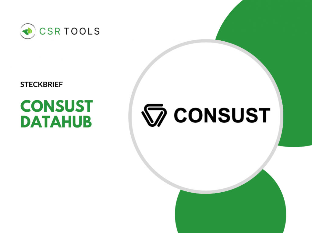 Tool Steckbrief CONSUST DataHub