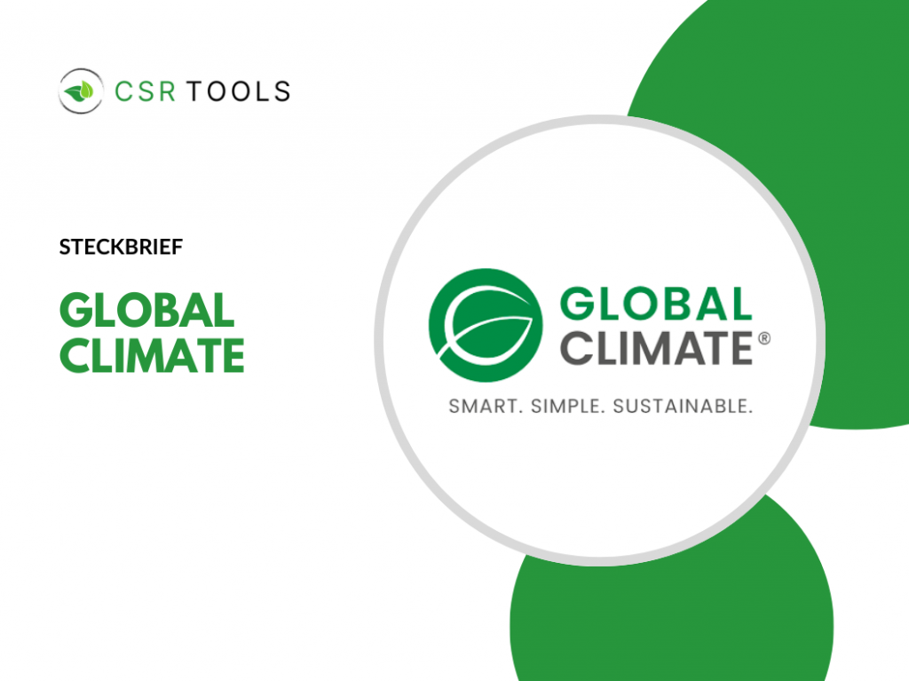 Tool Steckbrief GLOBAL CLIMATE